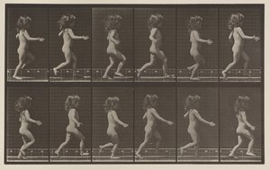 Planche numéro 469. Enfant courant, 1887 - Eadweard Muybridge